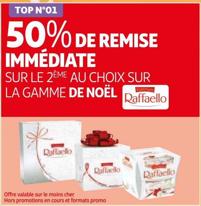 50% DE REMISE IMMÉDIATE SUR LE 2ÈME AU CHOIX SUR LA GAMME DE NOËL