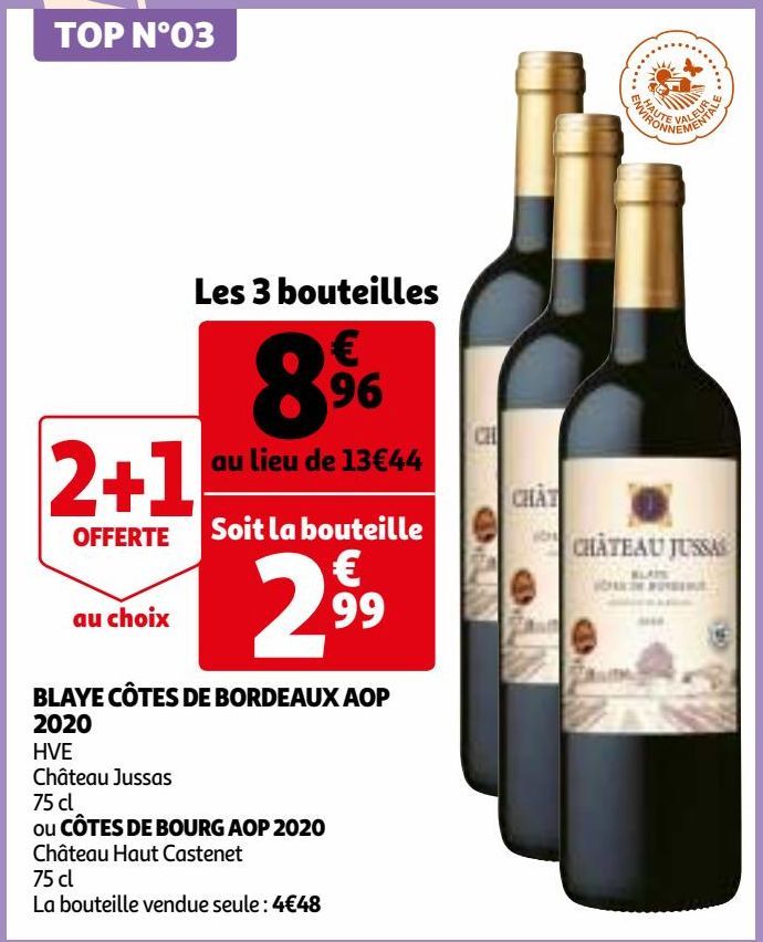 BLAYE CÔTES DE BORDEAUX AOP 2020