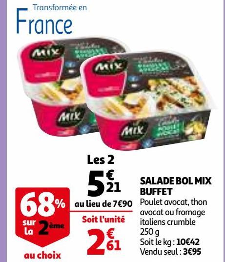 SALADE BOL MIX BUFFET