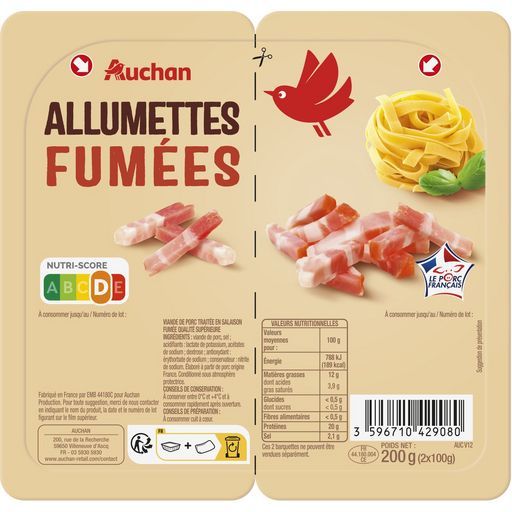 ALLUMETTES AUCHAN