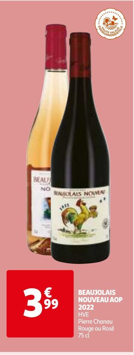 BEAUJOLAIS NOUVEAU AOP 2022