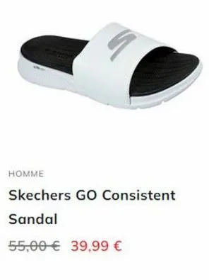 homme  skechers go consistent  sandal  55,00€ 39,99 € 