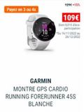 Montre GPS Garmin offre sur Decathlon