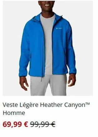 veste légère heather canyon™ homme  69,99 € 99,99€ 