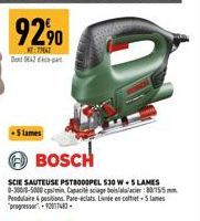 scie sauteuse Bosch