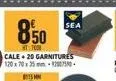 850  t  cale + 20 garnitures 120x70x35mm-120750  sea 
