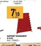 710  t:542  support rangement 8 cles a-24 