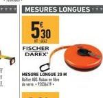 MESURES LONGUES *****  530  2  FISCHER DAREX  MESURE LONGUE 20 M BAB de ver 92036619 