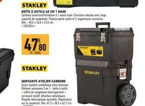 boîte à outils Stanley