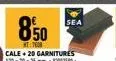 850  to  cale + 20 garnitures 120x70x35mm-1207590  sea 