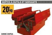 BOÎTES À OUTILS ET SERVANTE **********  20%0  KT: 1700  