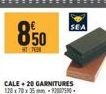 CALE + 20 GARNITURES 120x70x35mm-93007590  SEA 