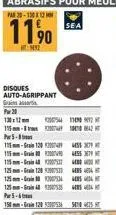 pa 20-130x12  1190  115- disques auto-agrippant grains assorti  pur 20  13010  115-pr5-1  115 -grain 120 2003 15-a379  sea  254 13 12  125-1202004 125-253444 125-24  pr5-4  150mm-120 9205365085 