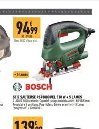 scie sauteuse bosch