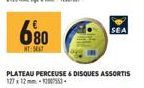 680  NT:AT  PLATEAU PERCEUSE & DISQUES ASSORTIS  SEA 