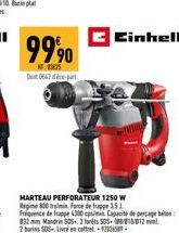 99,90  €25  Dent DEAT-part  Einhell 