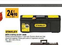 boîte à outils Stanley