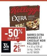 chocolat noir Kellogg's