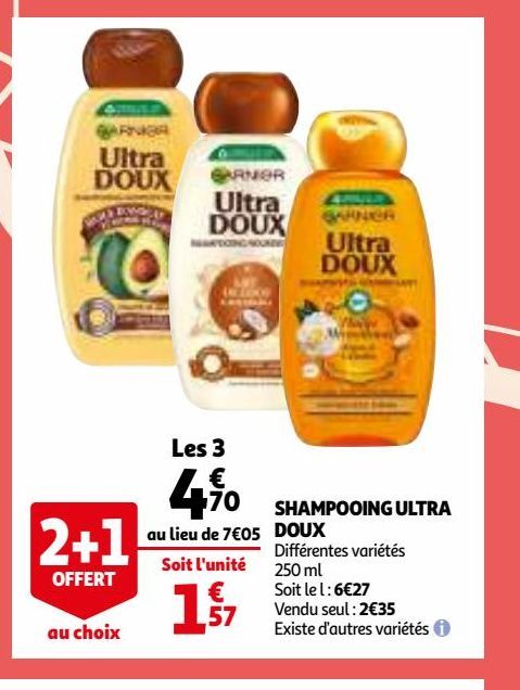 SHAMPOOING ULTRA DOUX