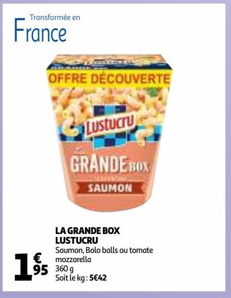 LA GRANDE BOX LUSTUCRU