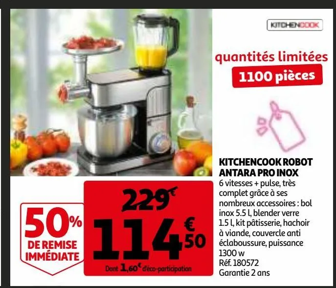 kitchencook robot antara pro inox