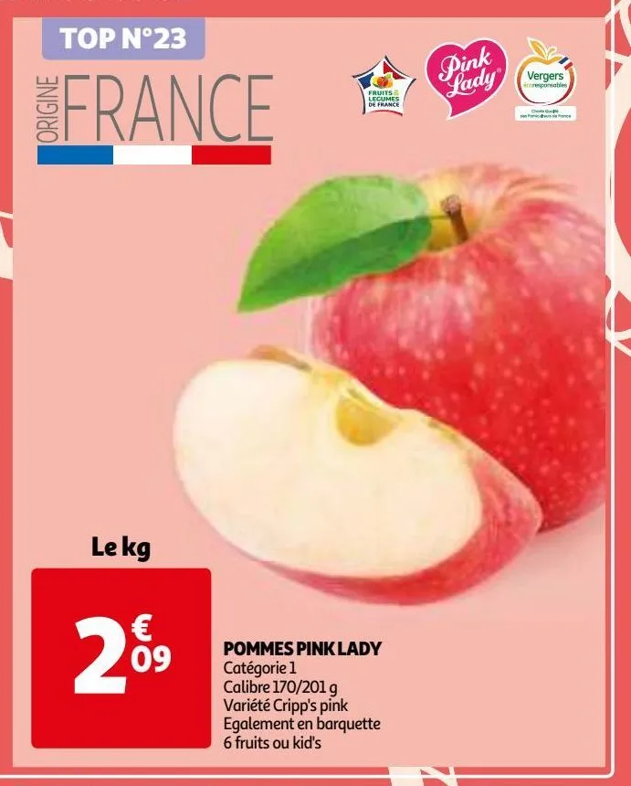 pommes pink lady
