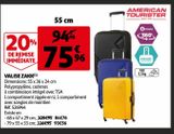 VALISE ZAKK(1) offre à 75,96€ sur Auchan