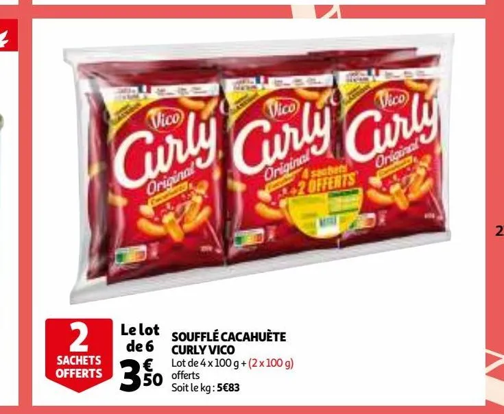 souffle cacahuete curly vico