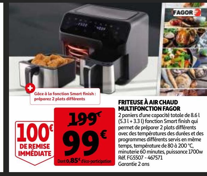 friteuse a chaud multifunction fagor