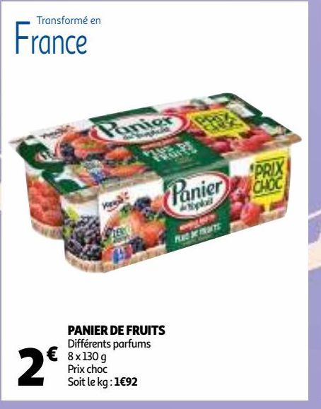 PANIER DE FRUITS