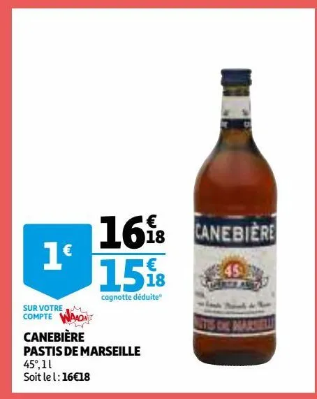 canebière pastis de marseille