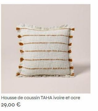 housse de coussin 