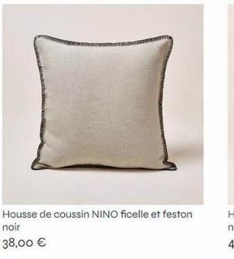 housse de coussin 