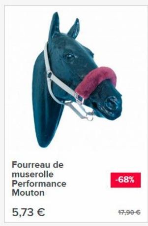 Fourreau de muserolle Performance  Mouton  5,73 €  -68%  17,90 € 