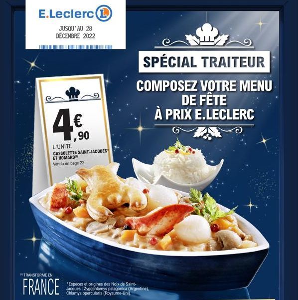 homard E.Leclerc