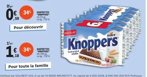 lait knoppers