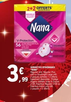 serviettes hygiéniques Nana