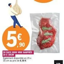 sacs sous vide 