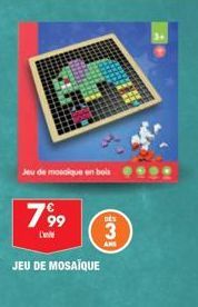 799  L'  JEU DE MOSAÏQUE  DES  3  ANS 