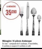 LA MÉNAGÈRE  35 €90 