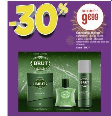 eau de toilette Brut