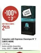 café carte noire