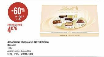 chocolats Lindt