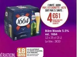 bière blonde 