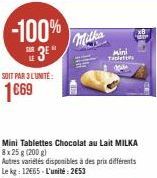 chocolat au lait Milka