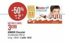 chocolat Kinder