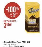 chocolat noir Poulain