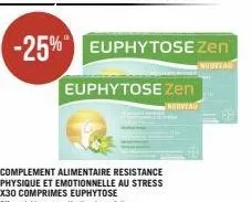-25% euphytose zen  nouveau  euphytose zen  nouveau 