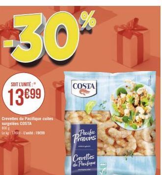 crevettes Costa