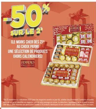 promos Ferrero Rocher